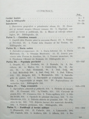 OLTENIA ROMANA DE D. TUDOR , 54 DE FIGURI IN TEXT SI O HARTA DE D. TUDOR , 1942 foto