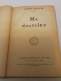 Joseph Caillaux - Ma Doctrine