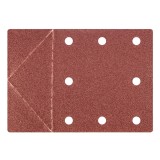 Hartie abraziva 115x160 mm K100 pentru lemn, metal si plastic, set 3 buc