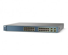 Switch Cisco Catalyst WS-C3560G-24PS-S Gigabit POE 24 ports Layer 3 foto