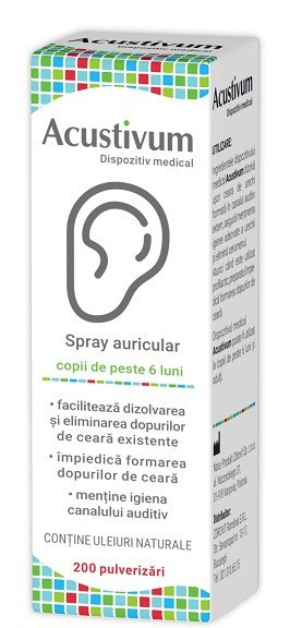 ACUSTIVUM SPRAY AURICULAR 20ML