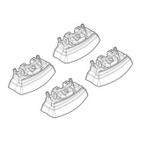 Kit montaj bare plafon BMW Seria 5 F10 2010-2017 fixpoint C124