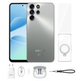 Telefon Mobil DOOGEE B10 Pro VIP, Gri, 4G, 6.63 FHD+ 120Hz, 64GB RAM (8GB + 56GB extensibili), 256GB, Helio G100, Camera 64MP + 8MP Ultra Wide, Androi