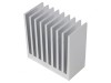 Radiator cu Aripioare Extrudat 37,5mm x 80mm