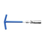 Cheie pentru bujii 16 mm cu maner &icirc;n T, compacta, Breckner Germany