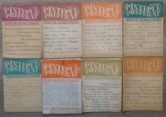 Cantecul preferat, texte de muzica usoara// lot 8 volume foto