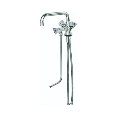 Wasserhahn, K&amp;uuml;chenarmatur, Wasserarmatur - Mischbatterie, Model &amp;bdquo;BRUSE&amp;ldquo;, f&amp;uuml;r 1 Becken Hochdruck foto