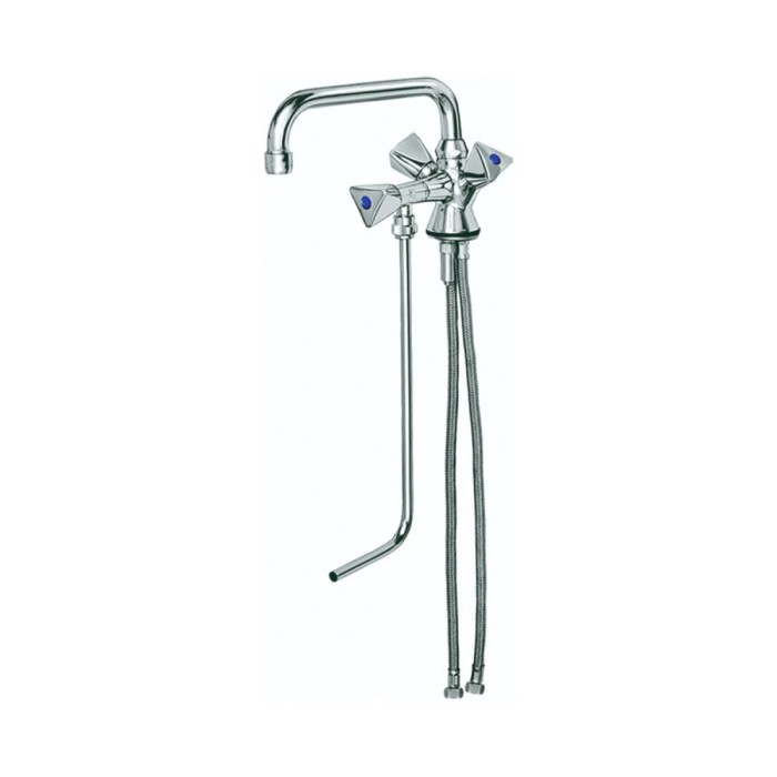 Wasserhahn, K&uuml;chenarmatur, Wasserarmatur - Mischbatterie, Model &bdquo;BRUSE&ldquo;, f&uuml;r 1 Becken Hochdruck