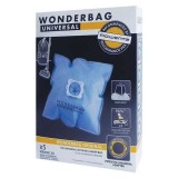 Set 5 saci pentru aspirator Rowenta, Wonderbag Universal, WB406120