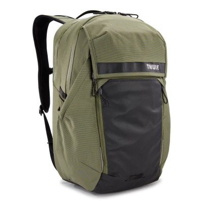 Rucsac urban cu compartiment laptop, Thule, Paramount Commuter, 27L, Olive Green foto