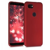Husa pentru Google Pixel 3a, Silicon, Rosu, 52339.36, Carcasa, Kwmobile