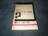 VALERIU CEAUSU - DE LA INCERTITUDINE LA DECIZIE
