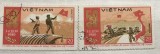 (B ) Timbre serii Straine tema Armata Vietnam, Stampilat