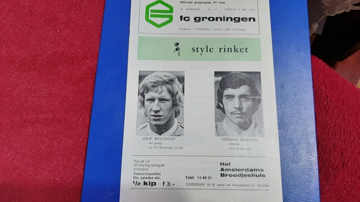 program FC Groningen - Helmond Sport