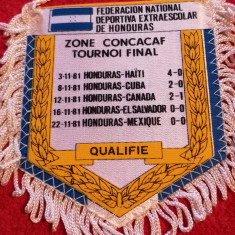 Fanion-Federatia de Fotbal din HONDURAS (CM 1982)