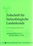 Zeitschrift f&uuml;r Siebenb&uuml;rgische Landeskunde, 103/2.