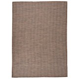 Cumpara ieftin Covor de exterior, maro, 200x280 cm, țesătură plată