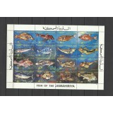 LIBIA 1983 FAUNA MARINA PESTI