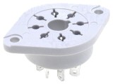 Stativ PIN 8 10A 250VAC pe panou pentru lipit R15