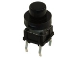 Micro&icirc;ntrerupător TACT SPST-NO 0,05A 12VDC THT E-SWITCH