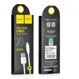 Lightning la USB 2.0 2.1A Cablu de date Hoco Premium pentru Apple iPhone Culoare Alb, Lungime 2 Metri
