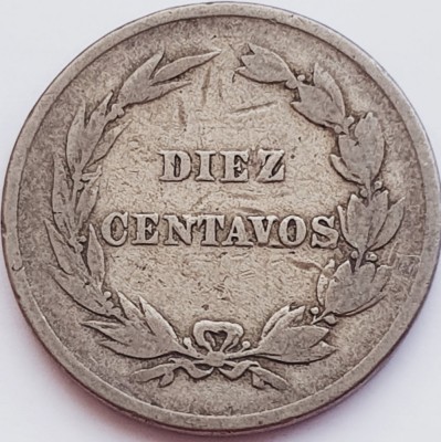 2979 Ecuador 10 centavos 1918 km 62 foto