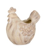 Cumpara ieftin Ghiveci flori ceramica maro Cocos 31x23x33h