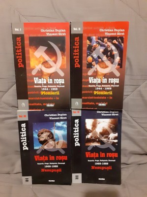 VIATA IN ROSU PIONIERII/NESUPUSII-CHRISTIAN DUPLAN/VINCENT GIRET (4 VOL) foto