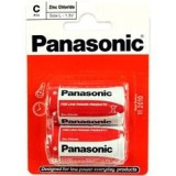 Panasonic baterii r14 c zinc carbon 2 buc. la blister
