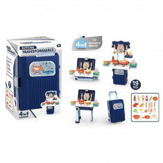 Play set bucatarie, in troller, 19 piese