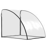 HOMCOM Husă de ploaie pentru remorci de bicicletă pentru copii, cu fereastră, 76 x 61 x 61 cm, transparent | Aosom Romania