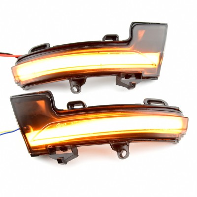 Set de 2 lampi led semnalizare dinamica/progresiva oglinda Xentech Light Skoda Superb 3 foto