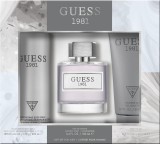Guess 1981 - Set cadou (Apa de toaleta 100 ml + Gel de dus 200 ml + Spray parfumat pentru corp 226 ml), Barbati