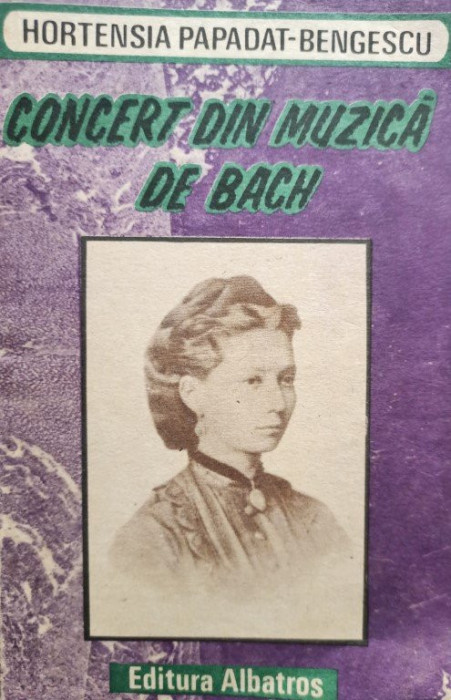 Hortensia Papadat Bengescu - Concert din muzica de Bach (1990)