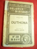 Ossian - Duthona - Ed.1916 Bibl. Minerva nr.226 , 78 pag,trad.Kostya Rovine