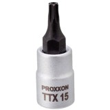 Proxxon 23756 - Capat cheie tubulara cu profil TX15 cu gaura 33 mm 1/4 inch