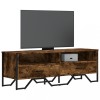 VidaXL Dulap TV, stejar fumuriu, 122x34x41 cm, lemn prelucrat
