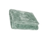 Patura decorativa, 160X130 cm, Verde, Poliester, ATU-088372, Oem