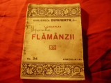 I.Ciocarlan - Flamanzii -interbelica ,Bibl. Dimineata nr.24 ,72 pag