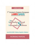 Working Papers Volume - 7th Central &amp; Eastern European LUMEN International Conference New Approaches in Social and Humanistic Sciences, NASHS 2018, 25