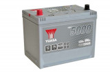 Baterie Yuasa 12V 75AH/650A YBX5000 Silver SMF de &icirc;naltă performanță (L+ Standard) 269x174x223 B9 (pornire)