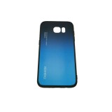 Husa samsung galaxy s7 edge hybrid back degrade, albastru