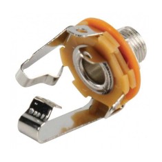 Conector 6.35 mm stereo jack mama montabil pe panou Valueline