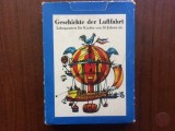 istoria aviatiei Geschichte der Luftfahrt 32 carti de joc DDR 1977 cu prospect descriere avioane in limba germana