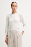 Pepe Jeans pulover din amestec de l&acirc;nă culoarea bej, PL7000045