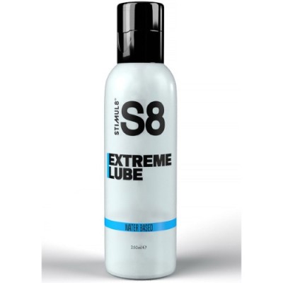Lubrifianti anali - Stimul8 S8 Extrem Lubrifiant Extrem pe Baza de Apa 250ml cu Laureth-9 pt Relaxare si Desensibilizare Anala foto