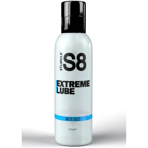 Lubrifianti anali - Stimul8 S8 Extrem Lubrifiant Extrem pe Baza de Apa 250ml cu Laureth-9 pt Relaxare si Desensibilizare Anala
