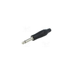 Conector jack, Jack 6,3mm, 2 contacte, tata, AMPHENOL - TM2PBMJ