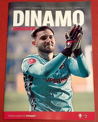 Program meci fotbal DINAMO BUCURESTI - UNIVERSITATEA CLUJ (24.01.2025) foto