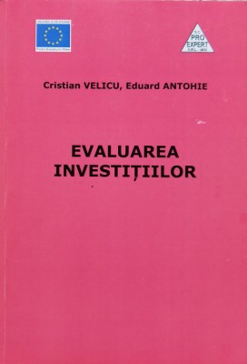 Evaluarea investitiilor - 2006 - Cristian Velicu (XX10) foto
